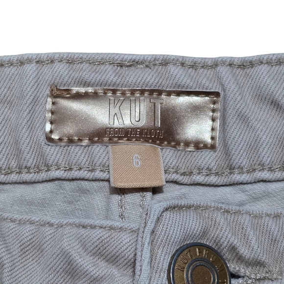 Kut From The Kloth Light Pink Jean Shorts Size 6 - Picture 3 of 5